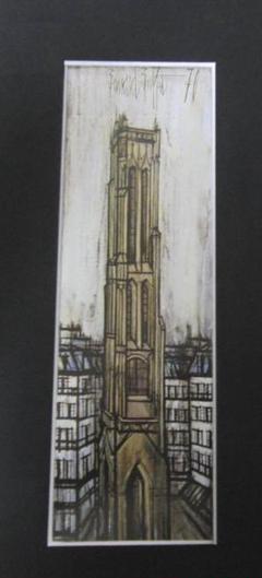 ベルナール・ビュッフェ、【La tour Saint-Jacques】