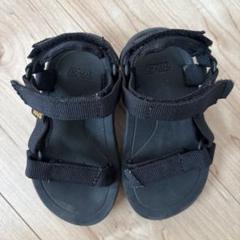 TeVa サンダル 13cm テバ ブラック