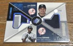 値下げ松井秀喜Jeter 2003 SPX Combos 01/90 激レア