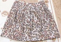 【新品】SABENAのヒョウ柄スカート