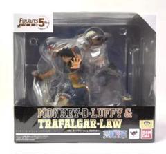 【残1】フィギュアーツZERO ルフィ＆ロー 5th Anniversary Figuarts ZERO MONKEY.D.LUFFY & Trafalgar Law -5th