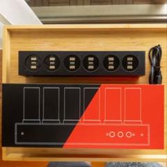 【Wi-Fiモデル】AZUREST Gixie Clock 土台のみ スマホで簡単操作】ギクシークロックWi-Fiモデル誕生！ – Gixie