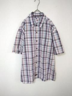 未使用品　美品　ディッキーズ　Dickies　シャツ　メンズXL　チェック柄
