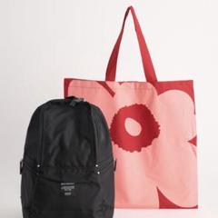 お正月値引きです　マリデニム2024ポップアップ　ノベルティトートバッグ マリメッコ marimekko ノベルティトート ホリデー 2024 - メルカリ