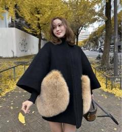 sheller コート FOX fur cape coat – shéller / シェリエ
