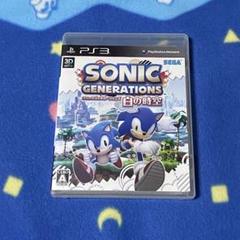 PS3 ソニックジェネレーションズ　白の時空