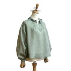Sea new york ワイドカラーブラウス Sea NEW YORK(シーニューヨーク) ブラウス・シャツ(レディース