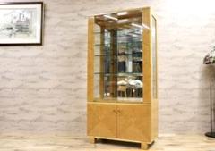 美品　IDC大塚家具　大松　最高級バーズアイメープルロココ様式ドレッサー　　姿見 美品 IDC大塚家具 大松 最高級バーズアイメープルロココ様式