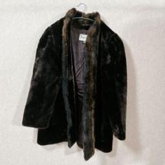 CHARLES KLEIN ブラックファーコート Lサイズ