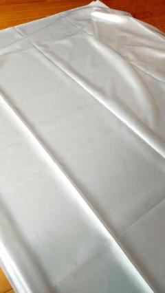 ホワイトサテン生地 約5m50㎝