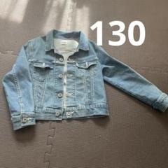美品　キッズ　デニムジャケット