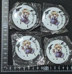 東方project 筆絵缶バッジ アリス・マーガトロイド 4個 セット