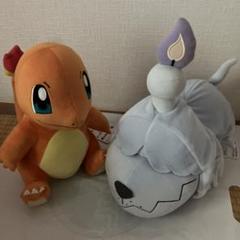 ポケットモンスターもふぐっとぬいぐるみ　ポケモンヒトカゲ　ポチぬいぐるみ