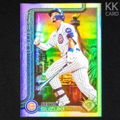 2025 Topps Series2 鈴木誠也 NYフォイルパラレルカード - メルカリ