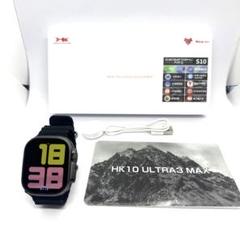 【新品未使用】HK10 ULTRA3 MAX ブラック Apple watch