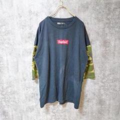【古着】ノーブルプロダクト 半袖シャツ トップス 迷彩 メンズ カットソー L