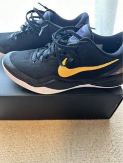 Nike バスケットボールシューズ 黒/黄 コービー8 プロトロ