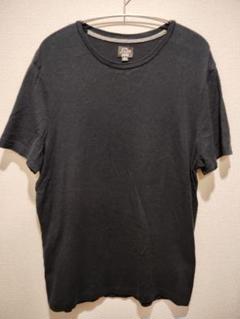 J.CREW 無地 カシミヤ混 Tシャツ Lサイズ ネイビー