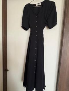 黒いシャツワンピース Mサイズ