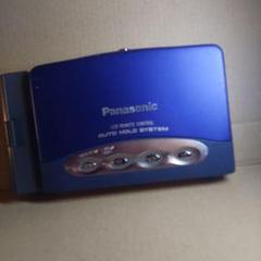 かA》ジャンク❗Panasonic カセットプレーヤー RQ-S75 ブルー