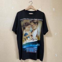 (超激レア)90s タイタニック movieTシャツ 映画 ディカプリオ
