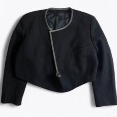 tricot Comme des Garçons ノーカラージャケット 1995 2025年最新】COMME des GARCONS レディース ノーカラー