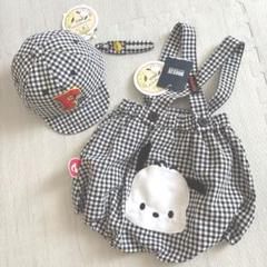 新品　完売品　ブリーズ　ポチャッコ　サスペンダー　ブルマ　キャップ　帽子　セット