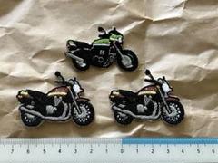 ゼファーとZRXの刺繍ワッペンセット【アイロン接着タイプ】