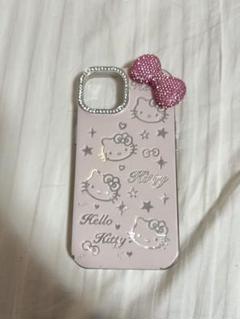 ハローキティ リボン Hello Kitty iPhoneケース ピンクリボン付