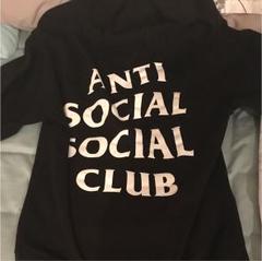 専用アンチソーシャルanti social social clubパーカーS