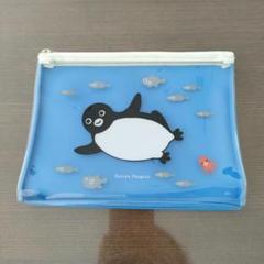 Suicaのペンギン　クリアポーチ　ブルー