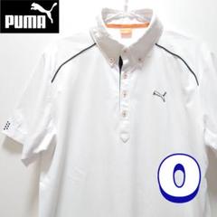 PUMAプーマ　ゴルフウェア　半袖ポロシャツ　白　メンズO【美品】