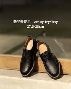 新品未使用】AMUY TRYSBAY レザーシューズ ［ATB-S-001］ - メルカリ