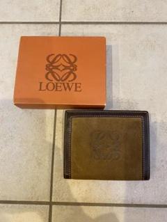 ✨LOEWE ✨ ロエベアナグラムスエード二つ折り財布 101