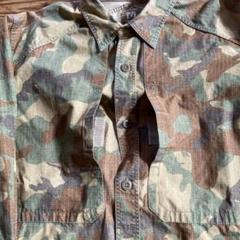 BEAMS ビームス 迷彩柄 シャツ sizeM#デニム　カモのサムネイル