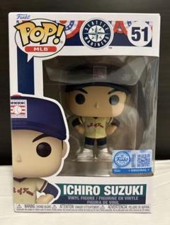 球場配布限定　イチロー　Funko Pop 野球殿堂　永久欠番　非売品ケース付き 8月球場配布限定 イチロー Funko Pop! 野球殿堂 永久欠番 非売品