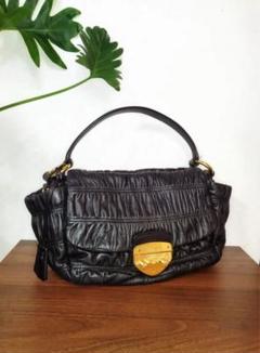 PRADA　レザー 2way ショルダーハンドバッグのサムネイル