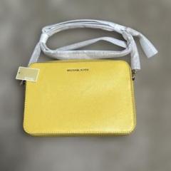 MICHAEL KORS イエローパターンショルダーバッグ　新品未使用 MICHAEL KORS マイケルコース Michael Kors ハンドバッグ