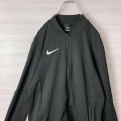 NIKE ナイキ　トラックジャケット　ジャージ　やや薄手　ブラック　メンズ　古着