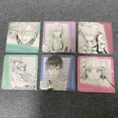 【匿名取引】溺愛ルート　カフェコースター　限定あり特典サフィア 15枚 大阪東京 溺愛ルート カフェ コースター サフィア ルチアーナ 特典 - メルカリ