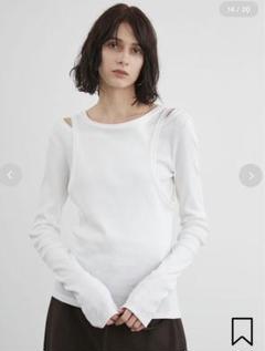 値下げstyling/ レイヤードカットトップス[オンライン完売品]スタイリング