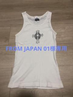 CHROME HEARTS セメタリー クロス スクロール タンクトップ CHROME HEARTS セメタリー クロス スクロール タンクトップ