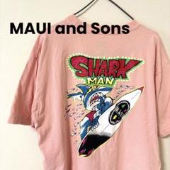 ★マウイアンドサンズ　グラフィックTシャツ バックプリント　サーフ