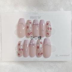 【みー¨♡¨】オーダーネイルチップ オーダーネイルチップ - メルカリ