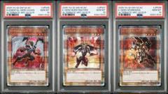 PSA10 3連番 E•HERO 絵違い クオシク 25th 連番 アーコレ 2