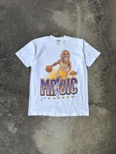 90sレイカーズMAGIC JOHNSON Tシャツ ビンテージ　NBA