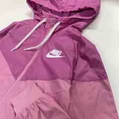 【美品】NIKE ナイロンジャケット ピンク レディースS