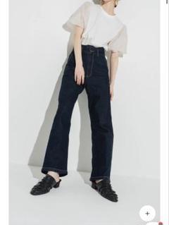 【週末お値下げ中】エフィWAVE DESIGN HIGH WAIST DENIM WAVE DESIGN HIGH WAIST DENIM