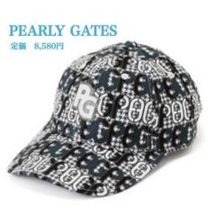 新品【PEARLY GATES】パーリーゲイツ　ゴルフ　クサリ柄　キャップ