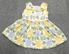 キッズ ワンピース 90cm チェック柄